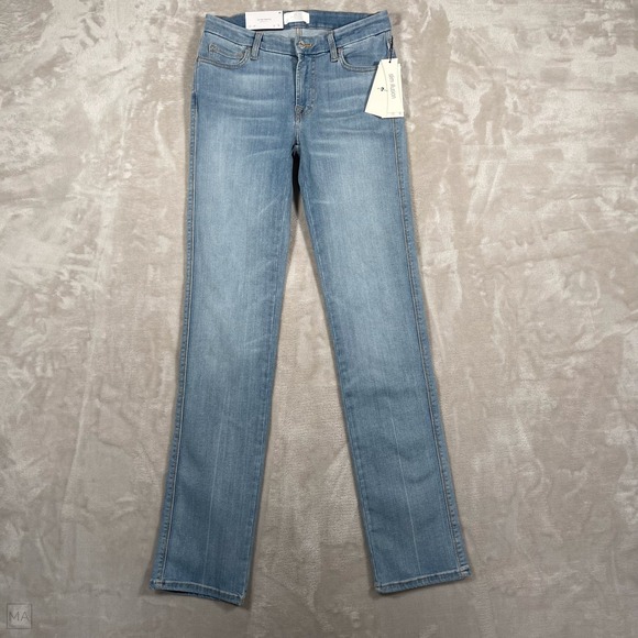 7 For All Mankind Denim - NEW 7 For All Mankind Women's	Jeans Kimmie Straight Leg Slim Illusion 29 Blue